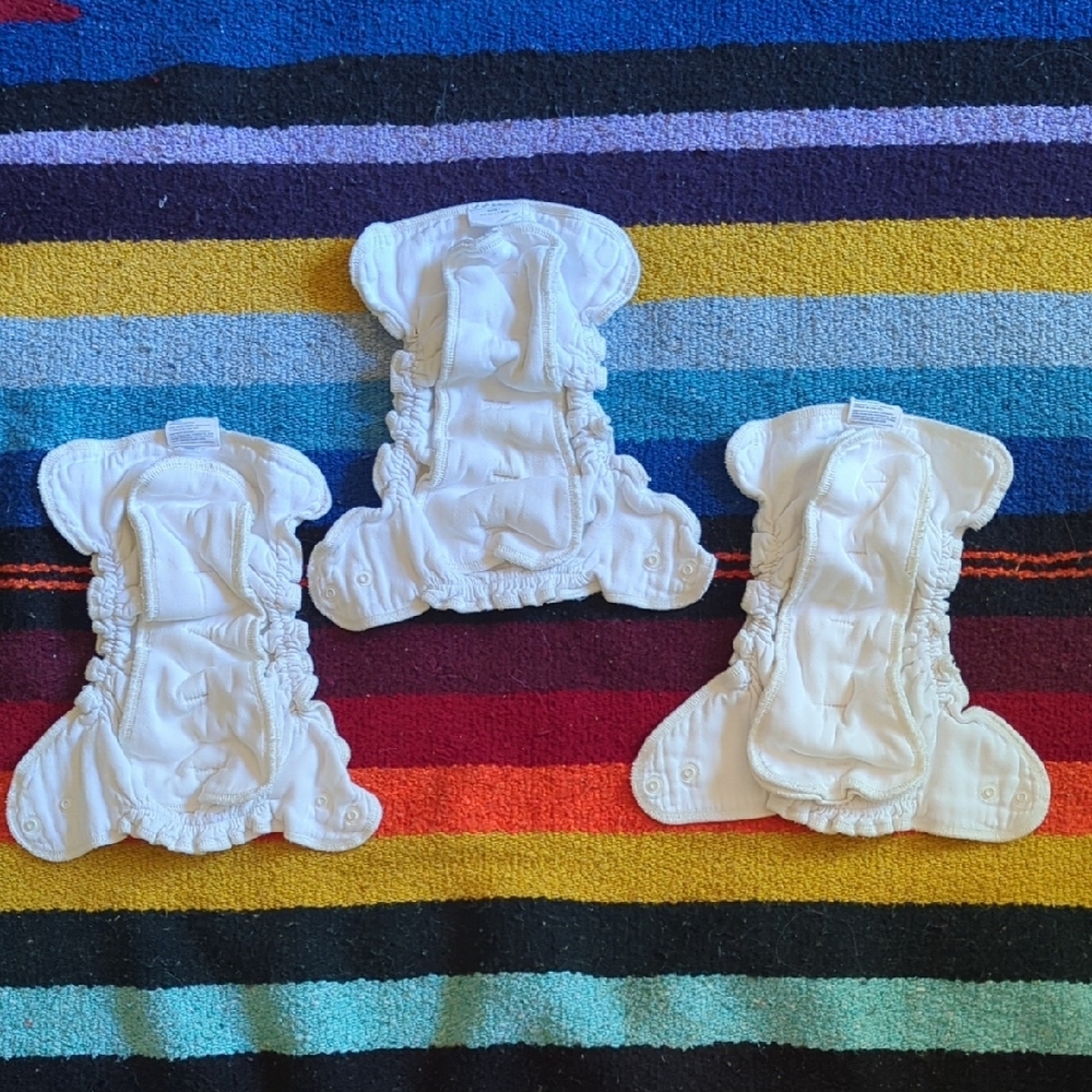 Esembly Size 1 Reusable Cloth Diaper Inner Set Of 3